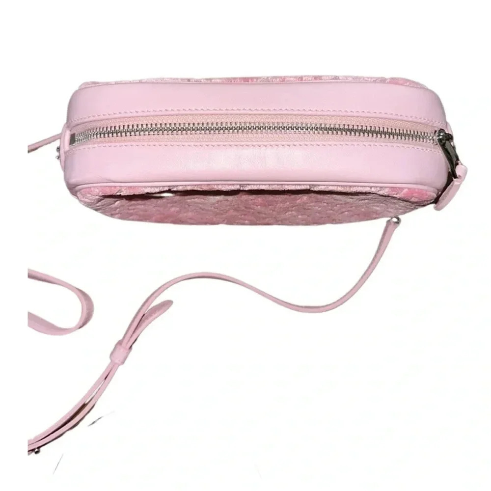 Burberry Mini Lola TB Monogram Toweling Camera Crossbody Bag - Picture 11 of 16